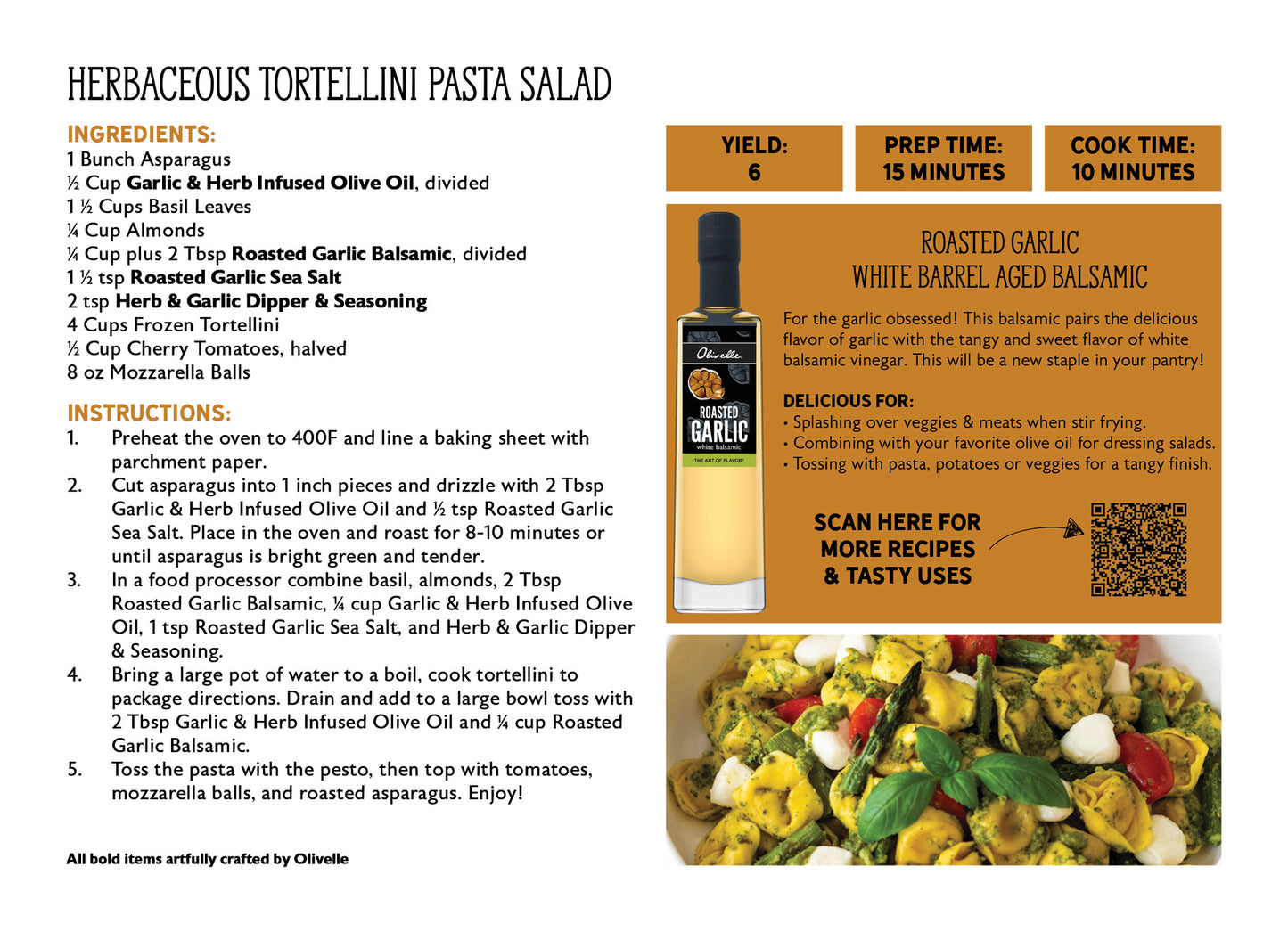 ROASTED GARLIC BALSAMIC