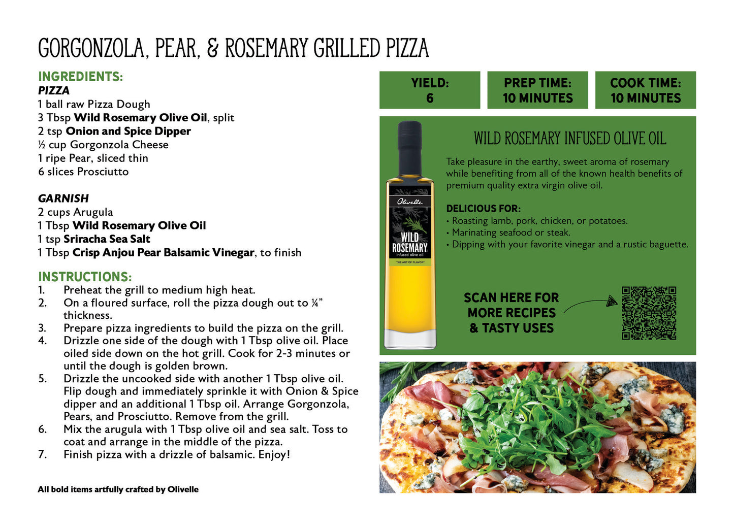 WILD ROSEMARY OLIVE OIL