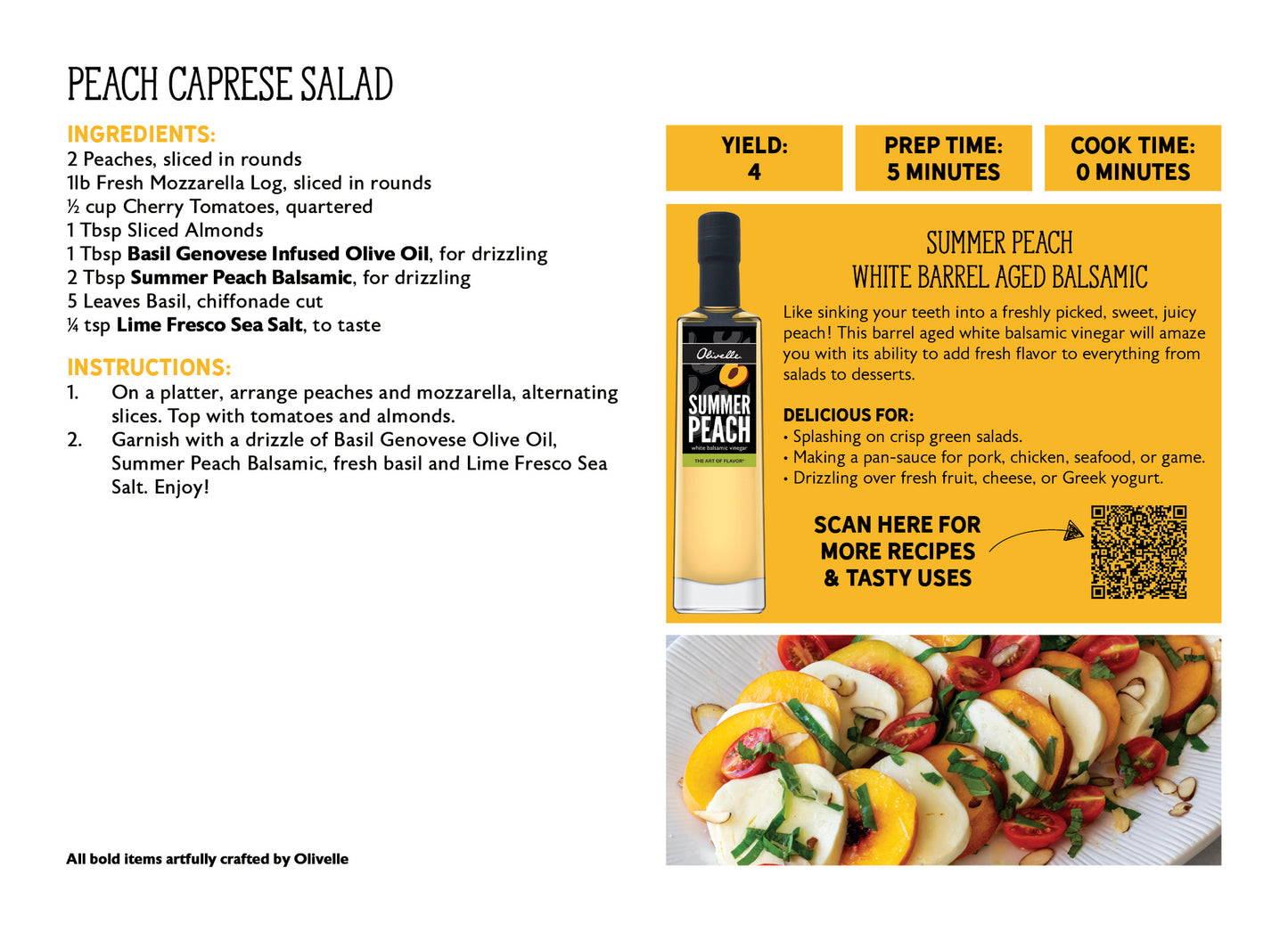 SUMMER PEACH BALSAMIC