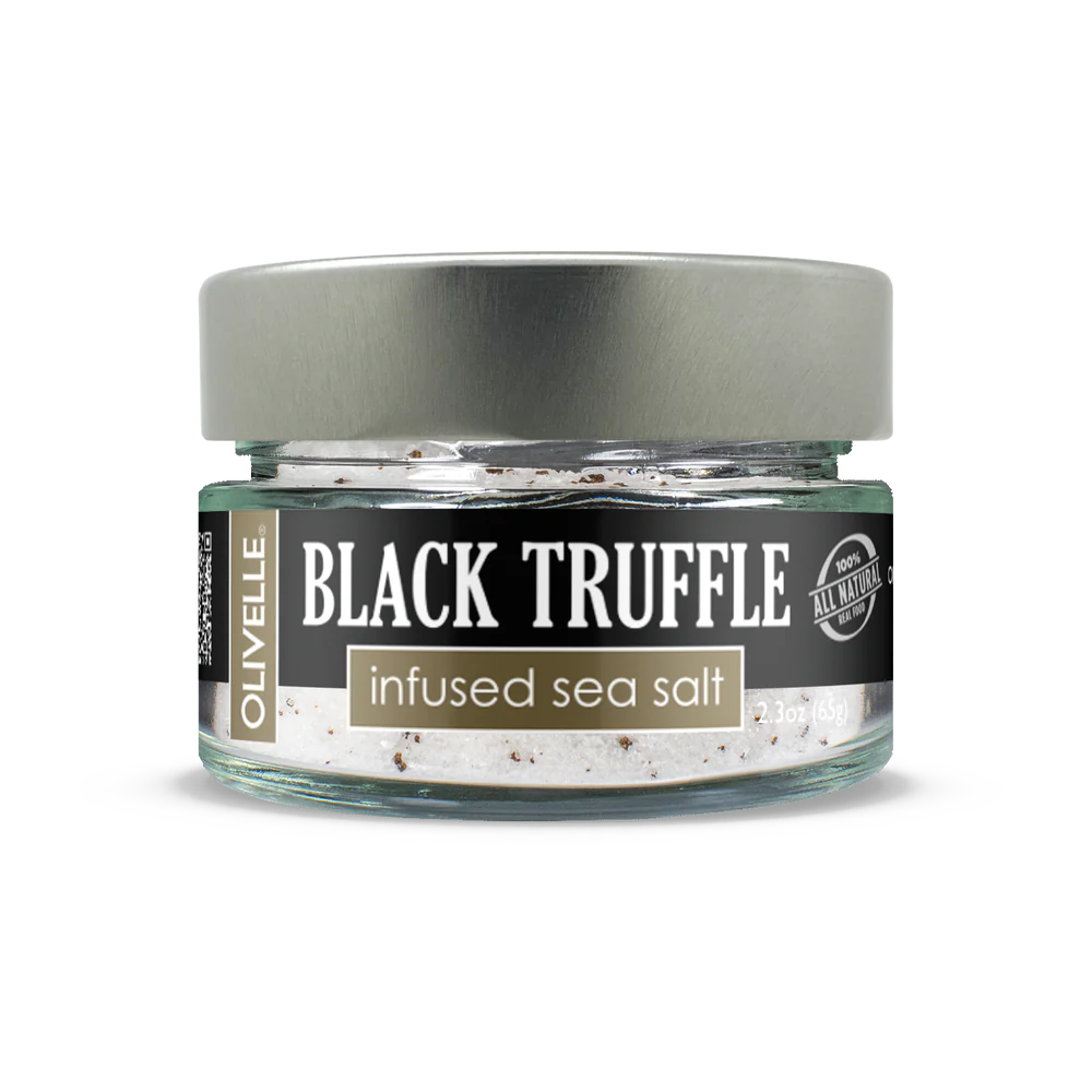 BLACK TRUFFLE INFUSED SEA SALT