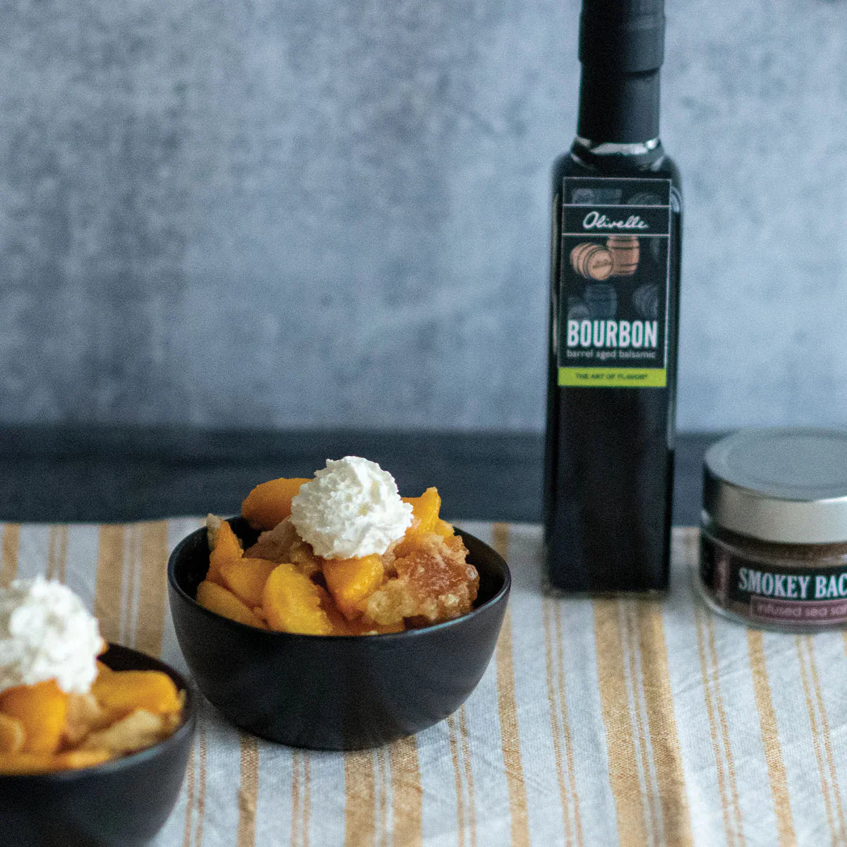 Bourbon Peach Cobbler