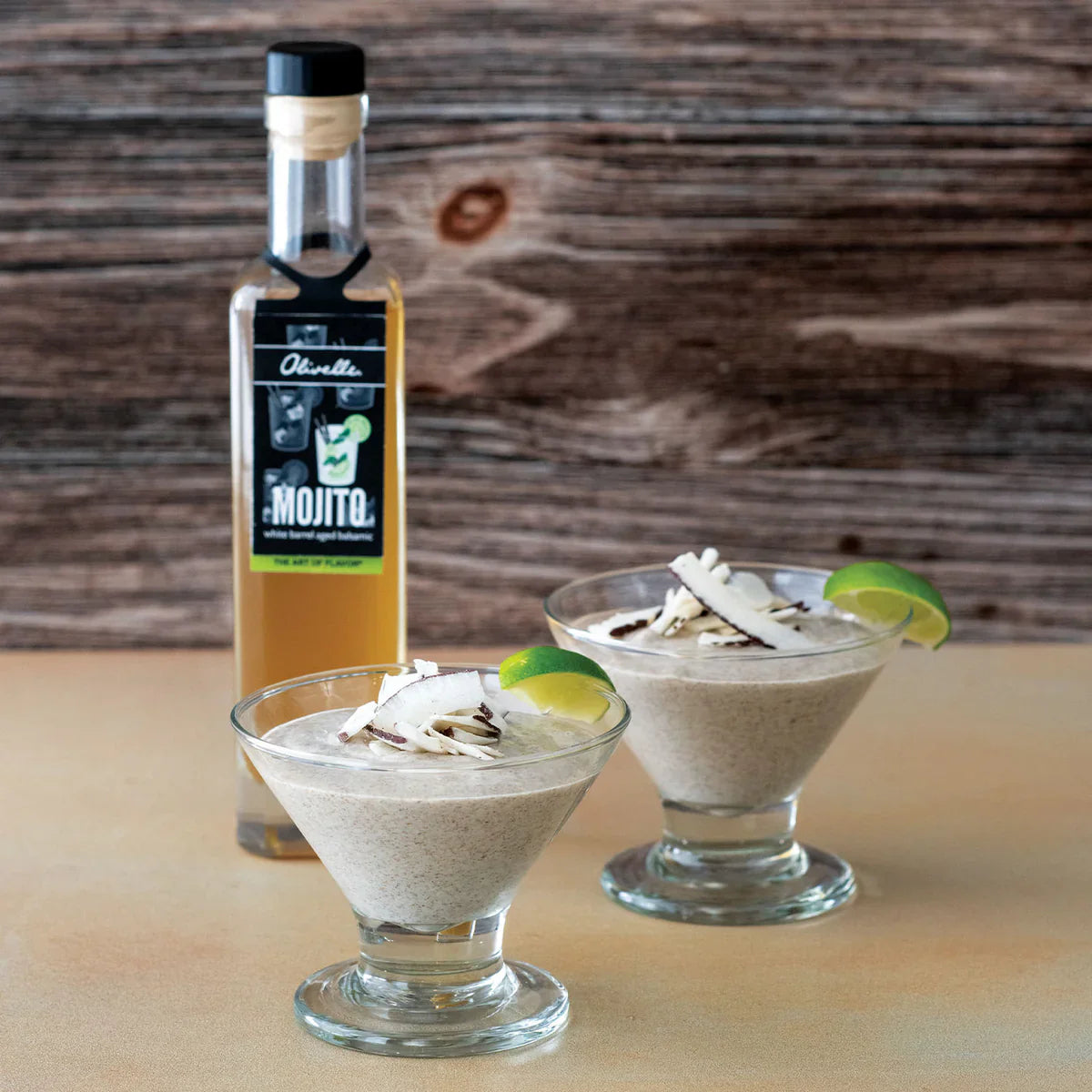 Tart Coconut Lime Chia Pudding