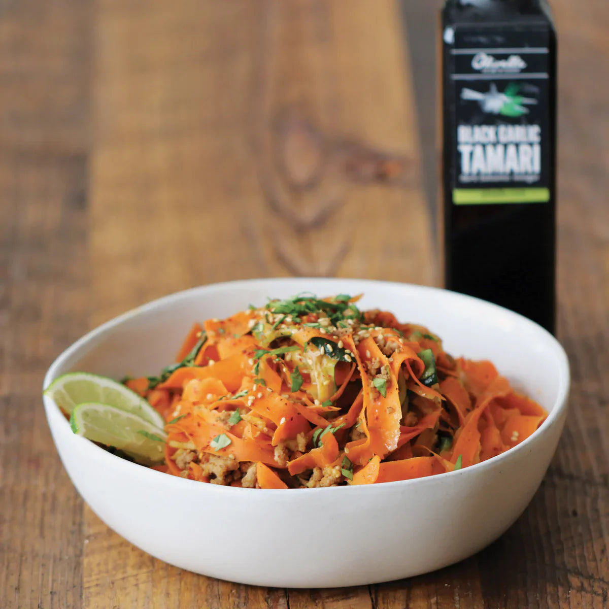 Thai Carrot & Zucchini Noodles