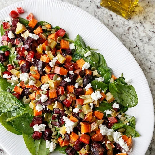 Blood Orange and Roasted Root Vegetable Salad