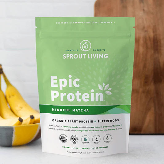 Mindful Matcha Organic Plant Protein