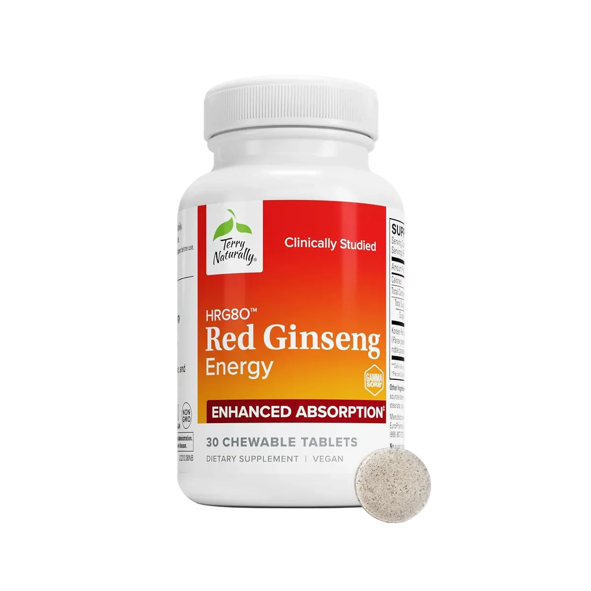 HRG80 Red Ginseng Energy Chewable (30)