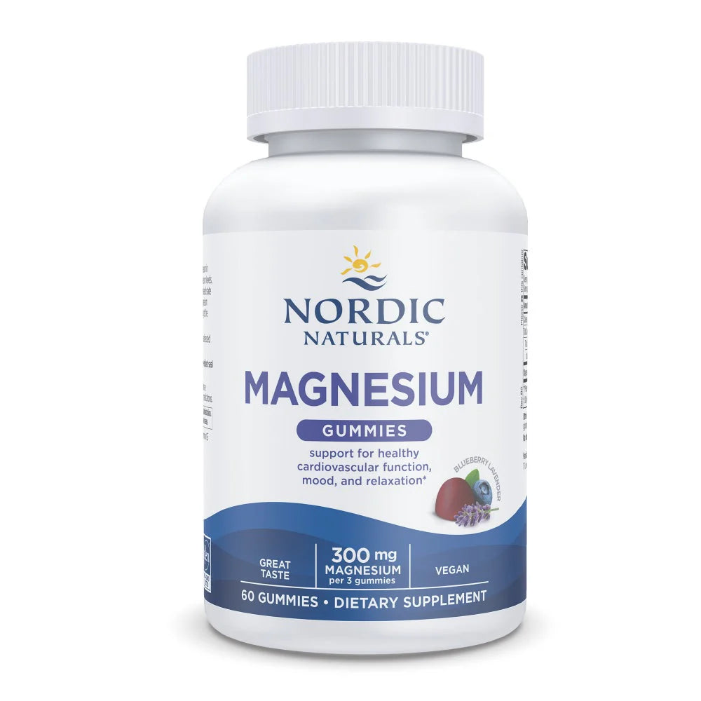 Magnesium Gummies 60 Count - Blueberry Lavender
