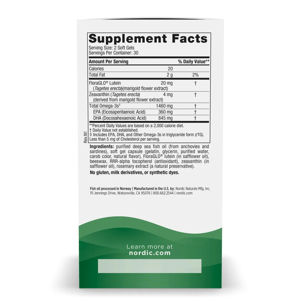 Vision Support 60 Count
