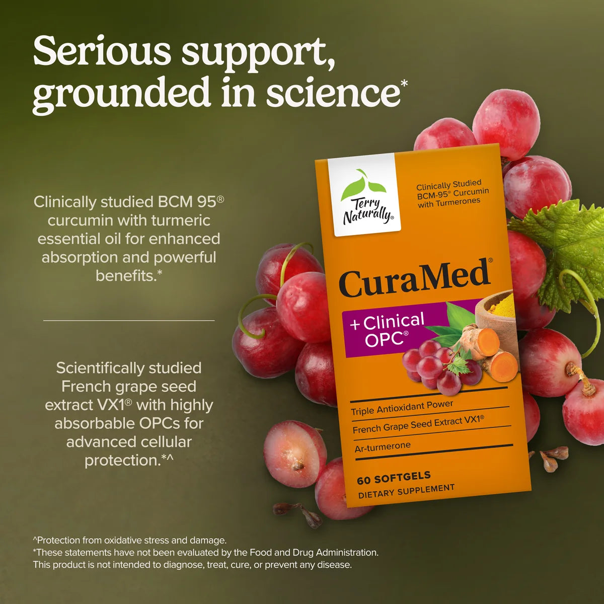 CuraMed Plus Clinical OPC (60)