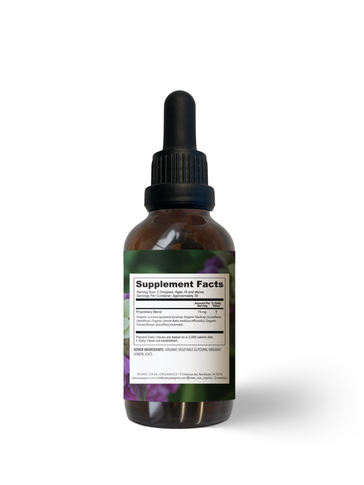 Anxiety Support Tincture | 2 oz