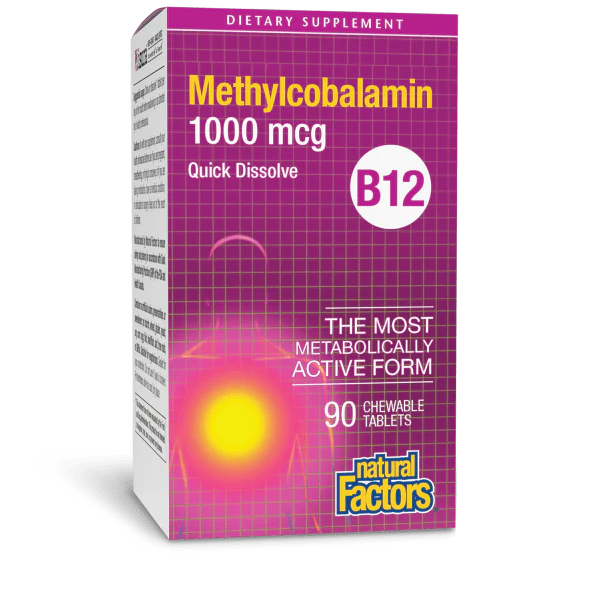 B12 Methylcobalamin 1000 mcg