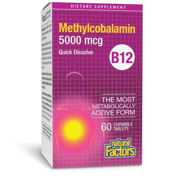 B12 Methylcobalamin 5000 mcg