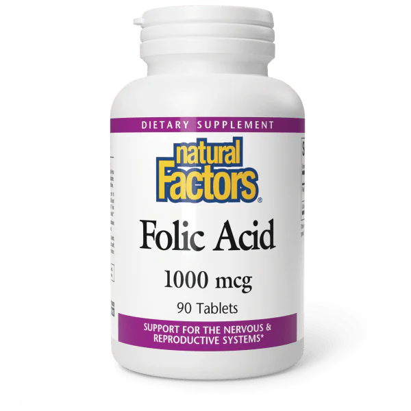 Folic Acid 1,000 mcg