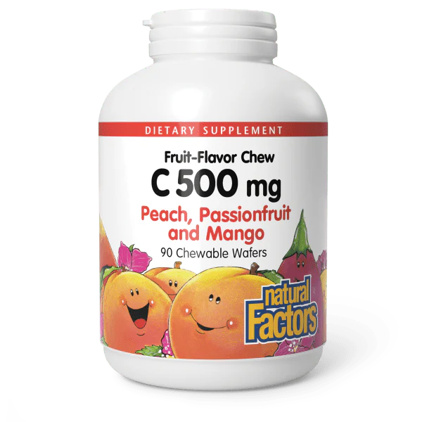 Vitamin C 500 mg 100% Fruit Chew