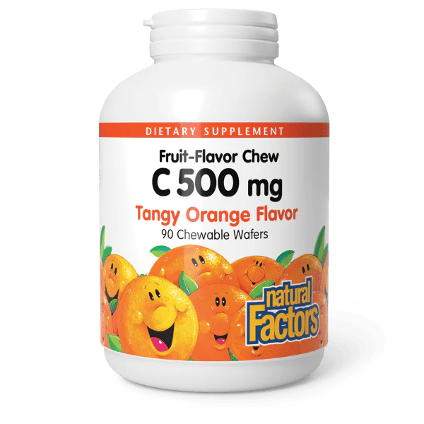 Vitamin C 500 mg 100% Fruit Chew