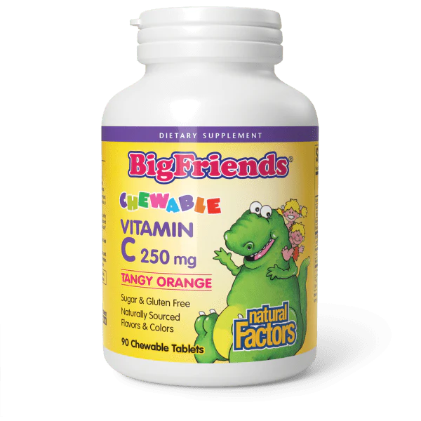 Big Friends Vitamin C Chewable (Tangy Orange)