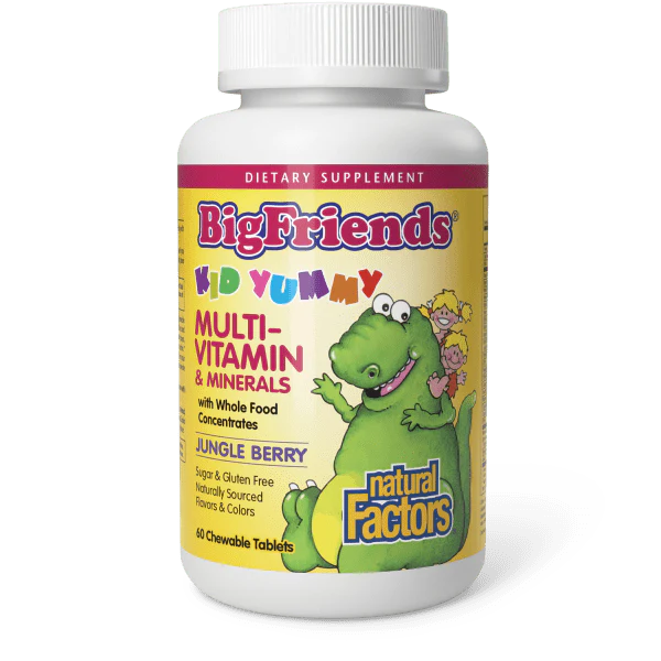 Multi-Vitamin & Minerals Chewable (Jungle Berry)