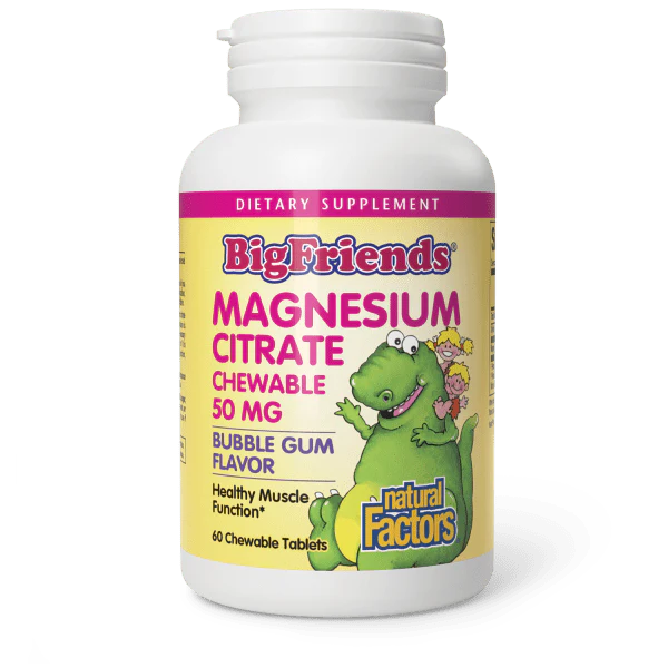 Magnesium Citrate 60 Chewable Tablets