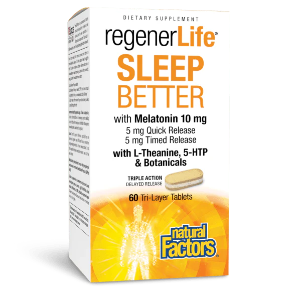 RegenerLife Sleep Better 60 Tri-Layer Tablets