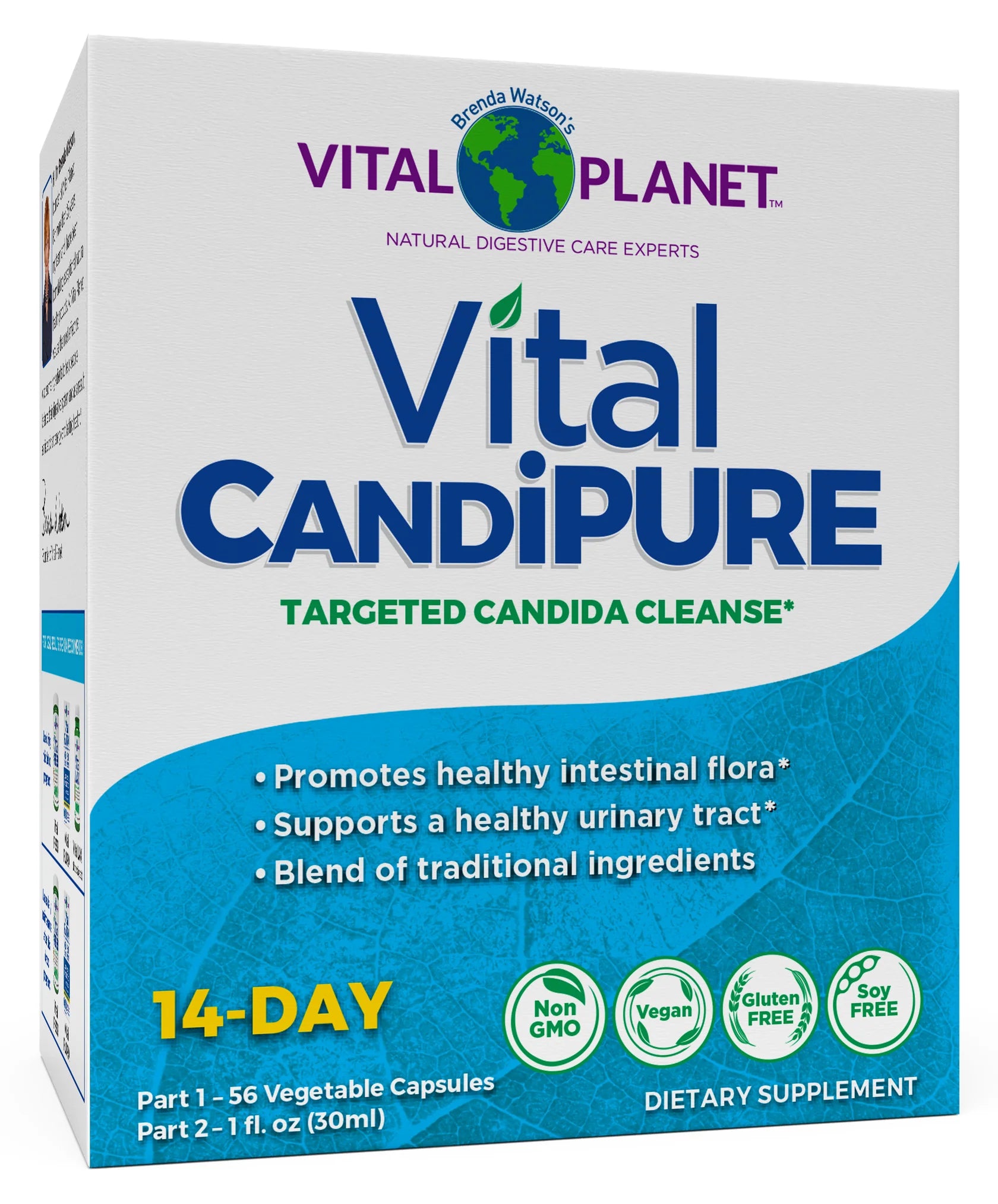 Vital CandiPURE - 2-part Targeted Yeast Cleanse