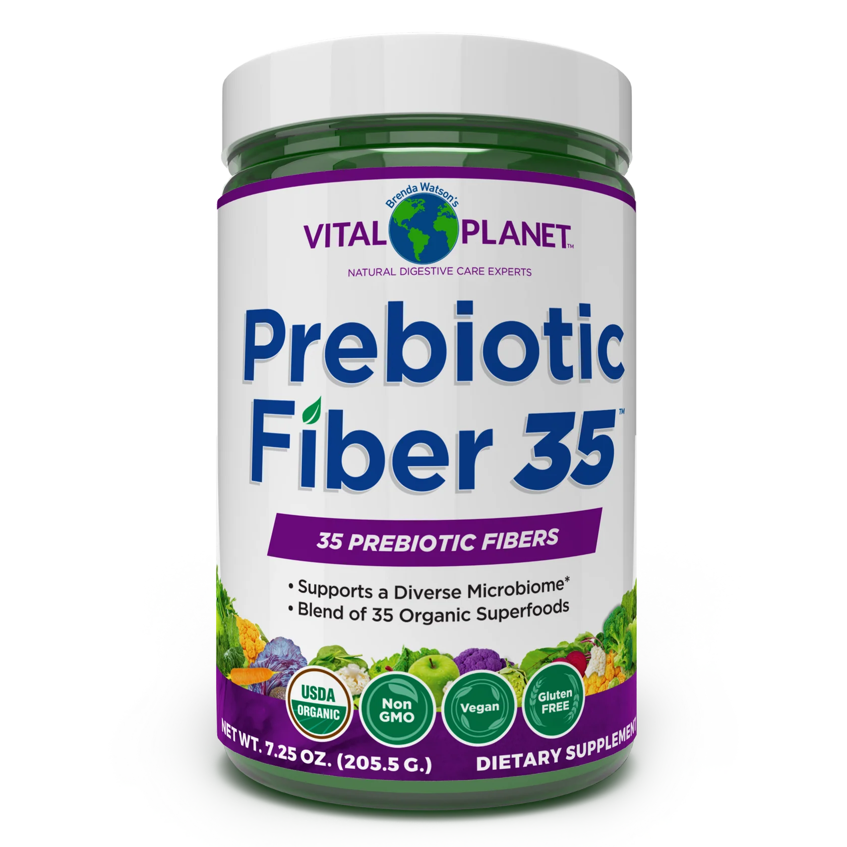 Fiber 35 – Organic Prebiotic Blend