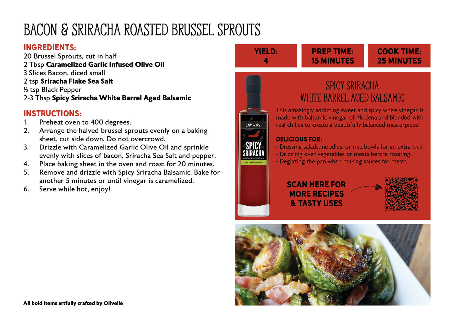 SPICY SRIRACHA BALSAMIC