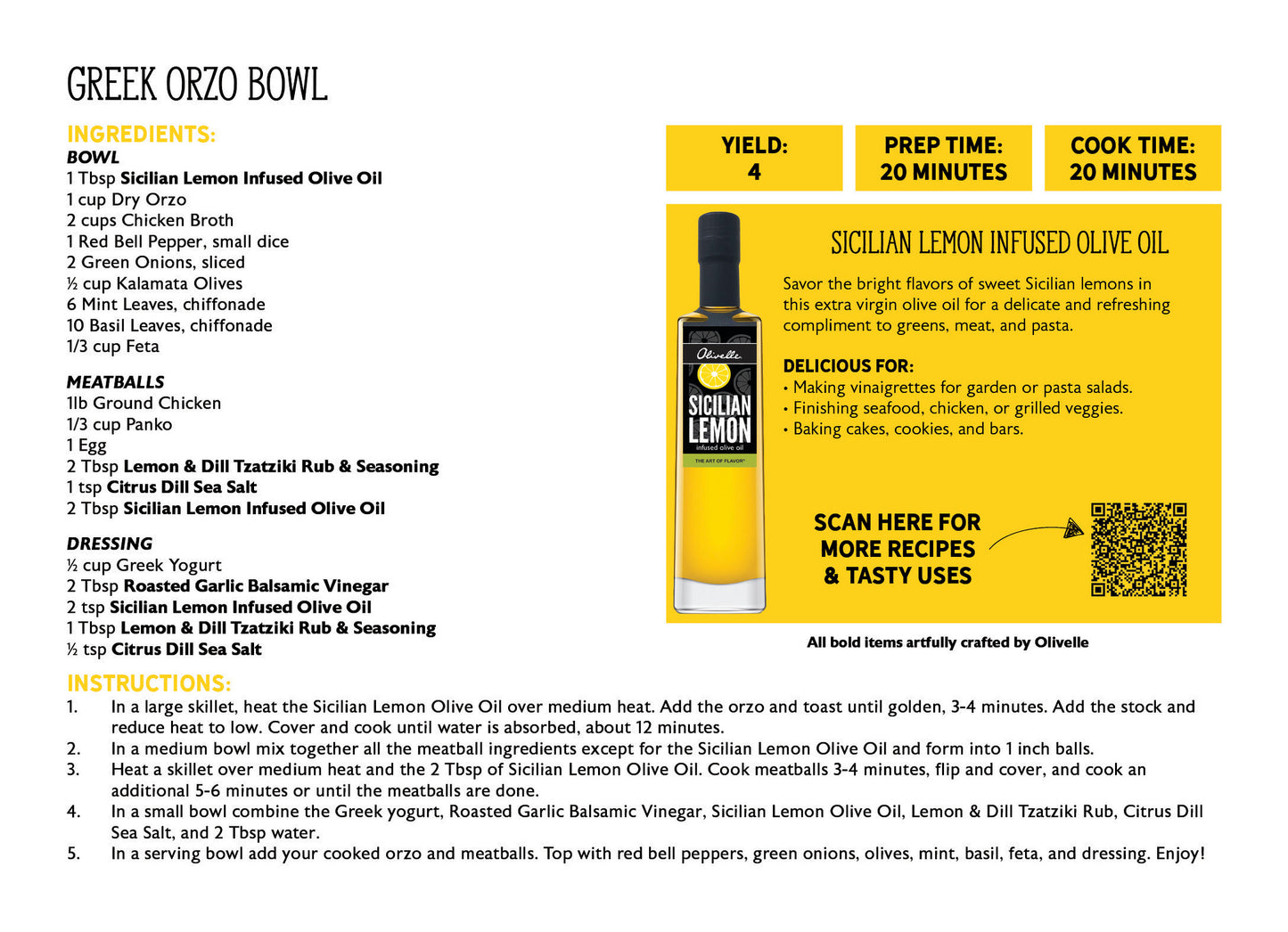 SICILIAN LEMON OLIVE OIL