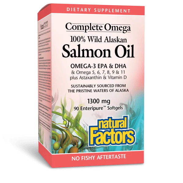 Complete Omega 100% Wild Alaskan Salmon Oil