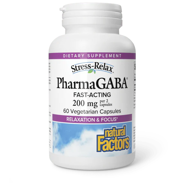 Stress-Relax Pharma GABA Capsules 200mg