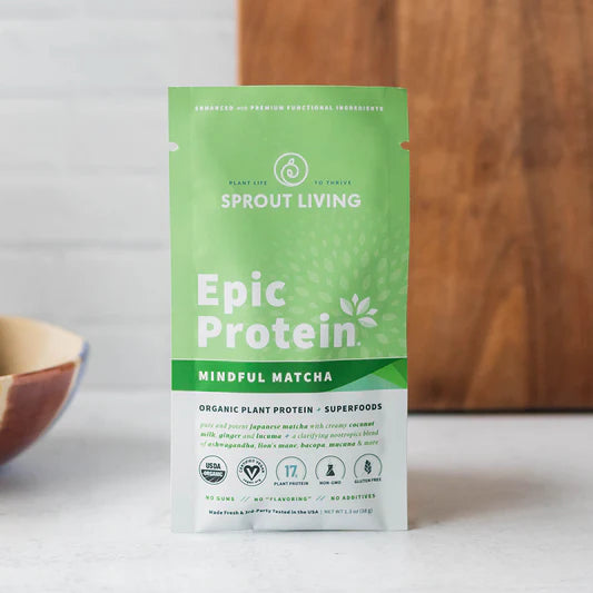 Mindful Matcha Organic Plant Protein