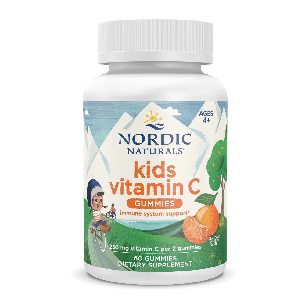 Kids Vitamin C Gummies 60 Count - Tangerine