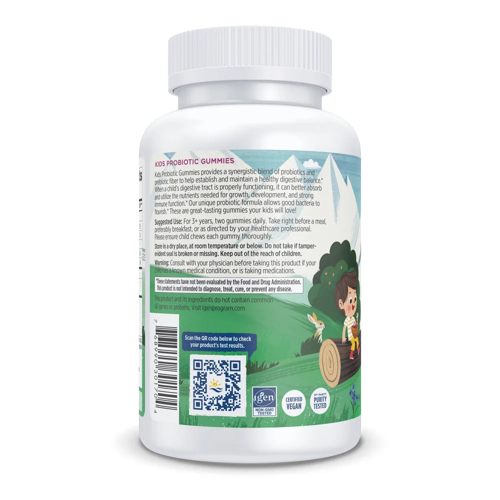 Kids Probiotic Gummies 60 Count - Merry Berry Punch