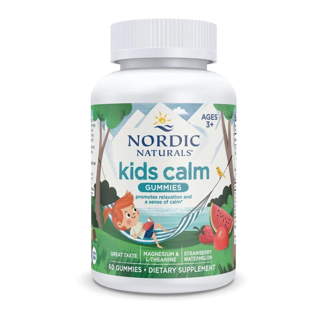 Kids Calm Gummies 60 Count - Strawberry Watermelon