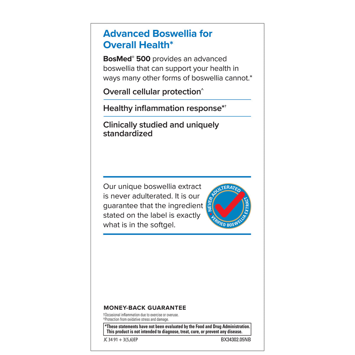 BosMed 500mg Extra Strength (60)