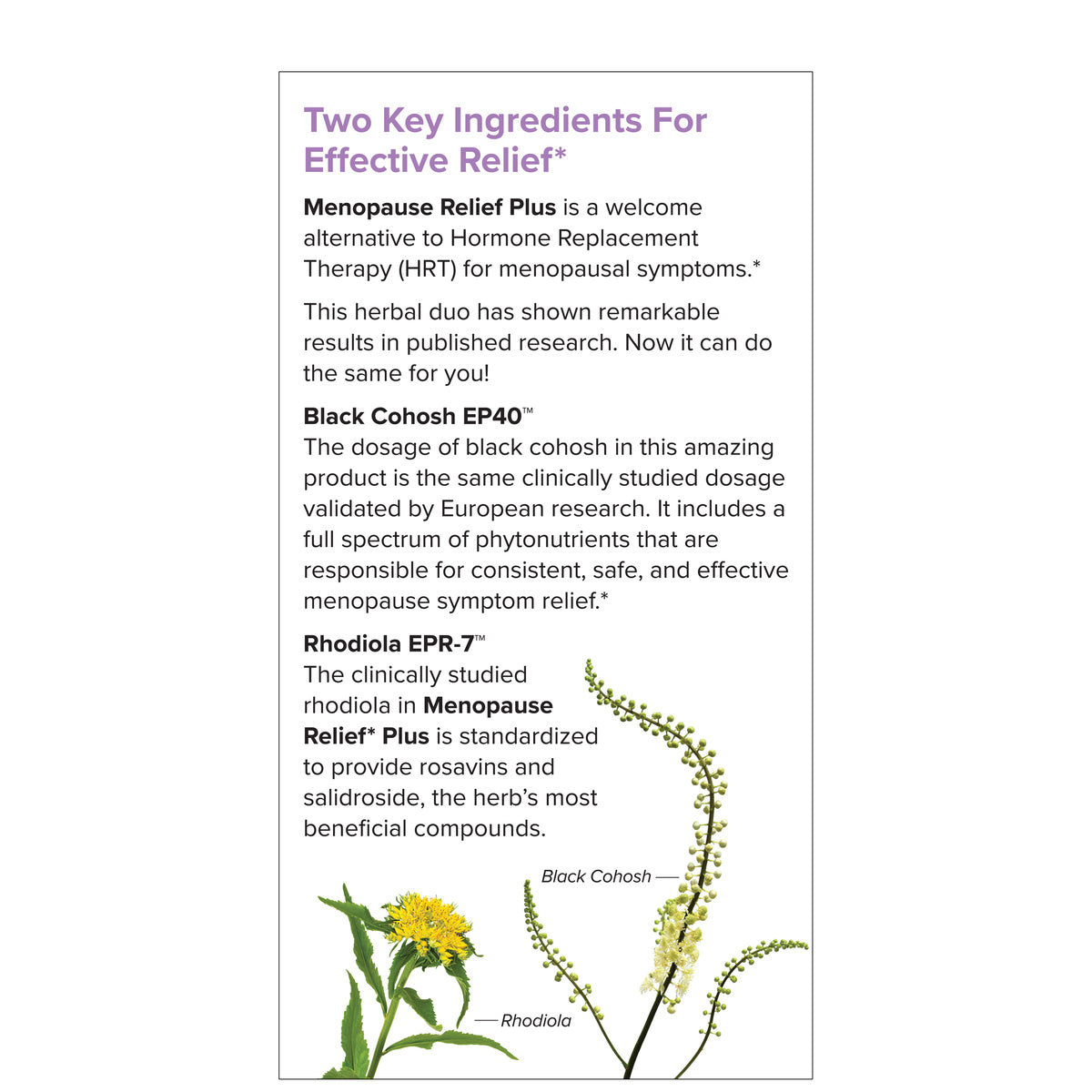 Menopause Relief Plus (60)