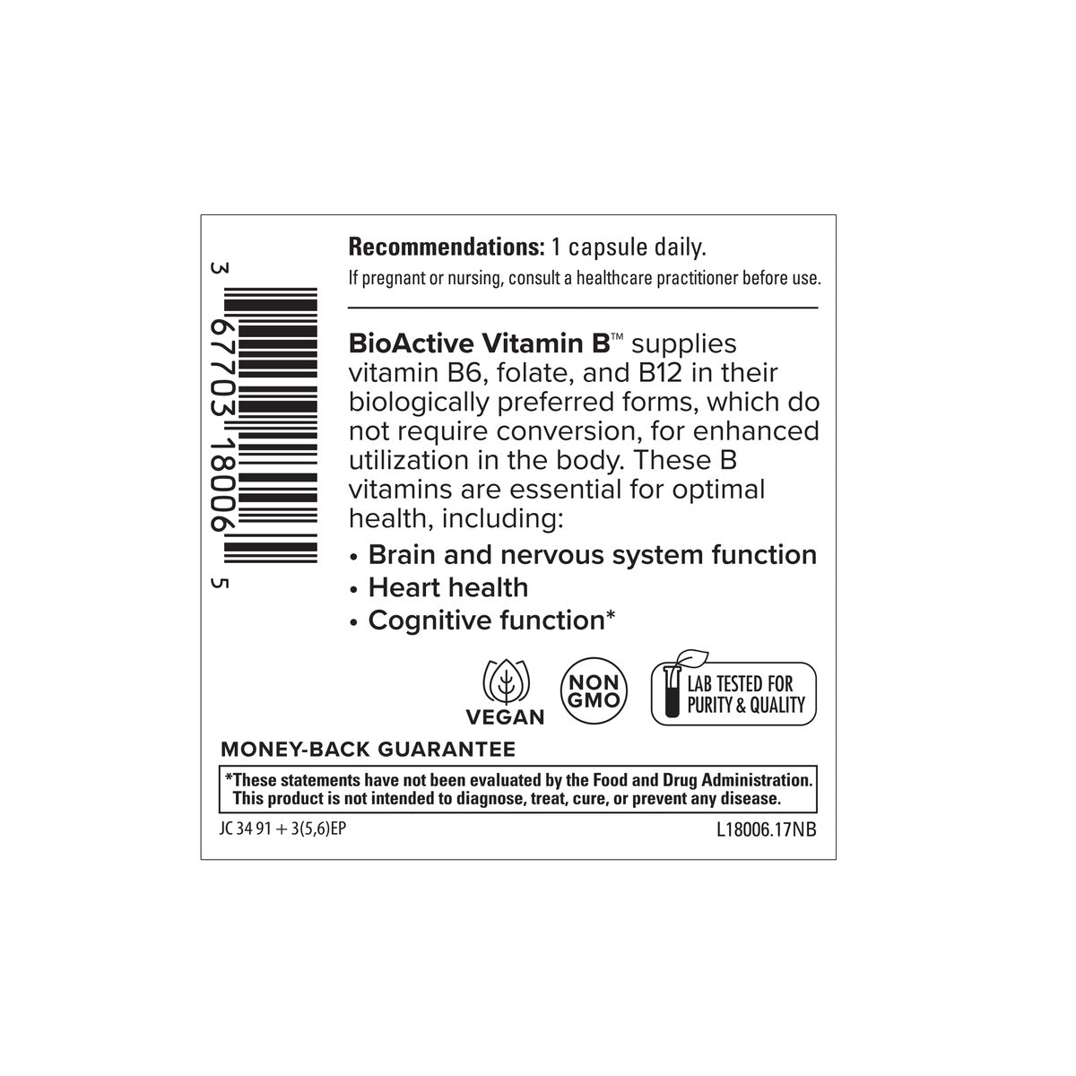 BioActive Vitamin B (60)