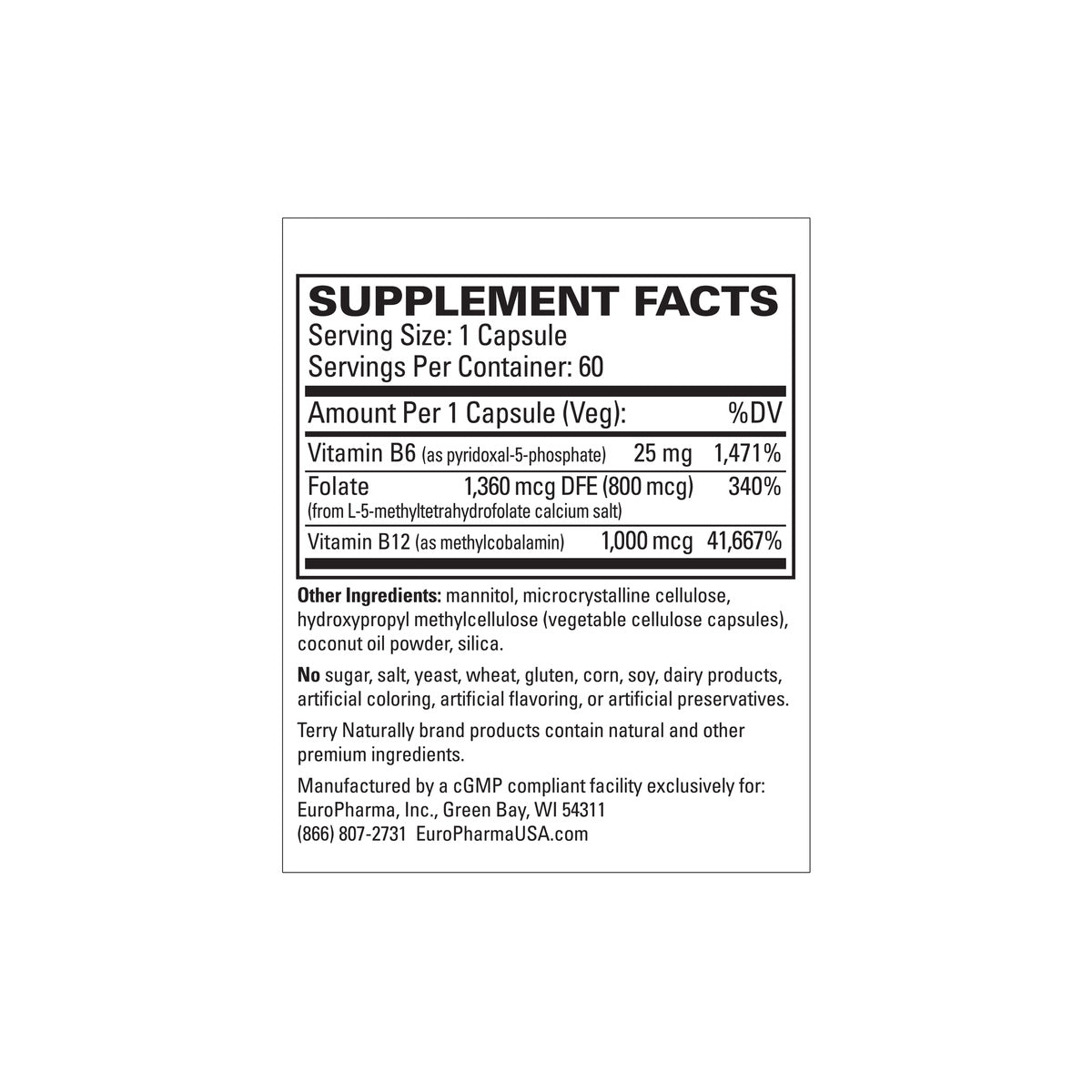 BioActive Vitamin B (60)