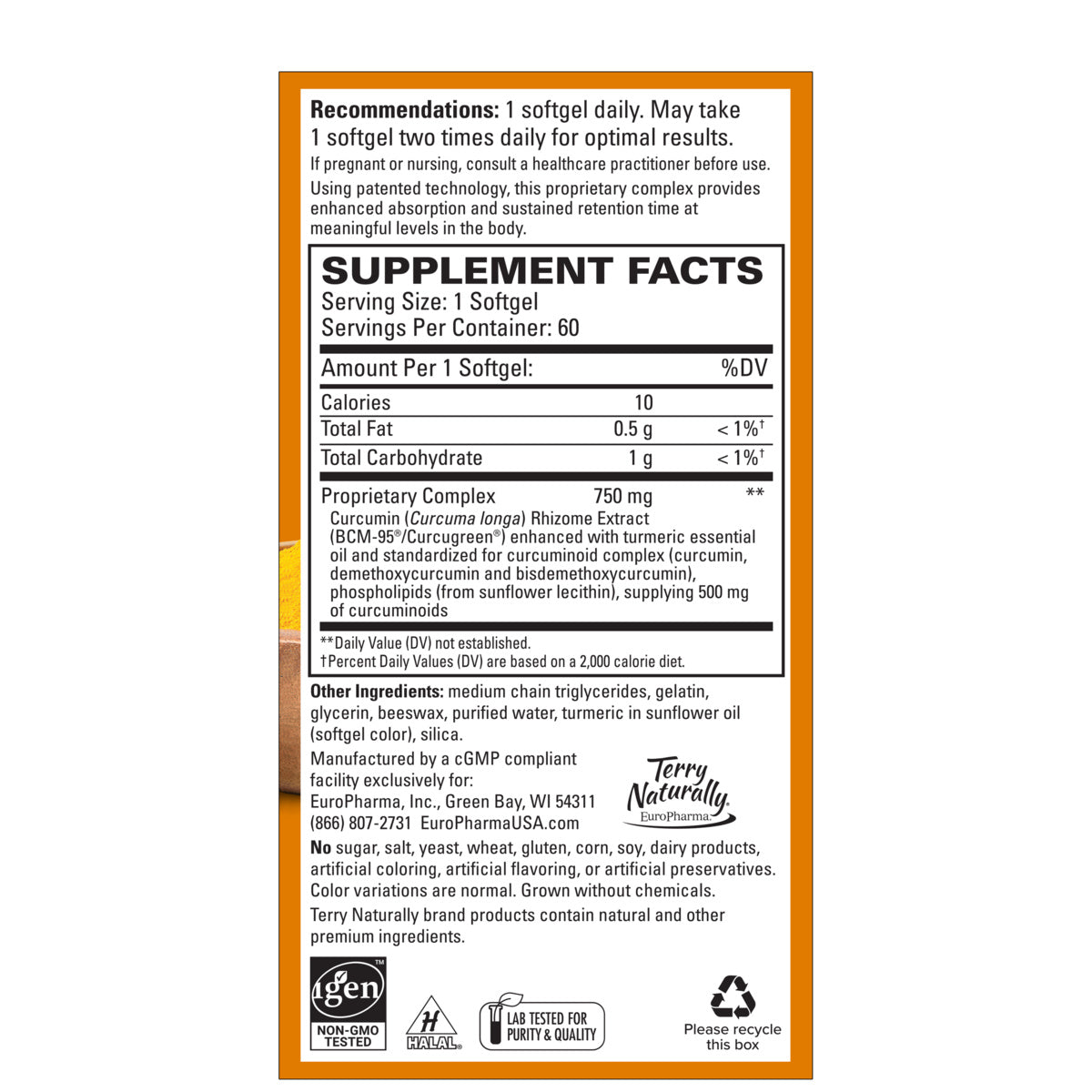 CuraMed 750mg