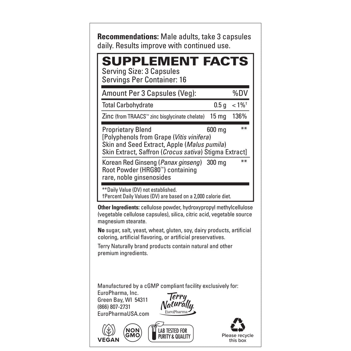 Lactoferrin w/Propolis Extract EP300 (30)