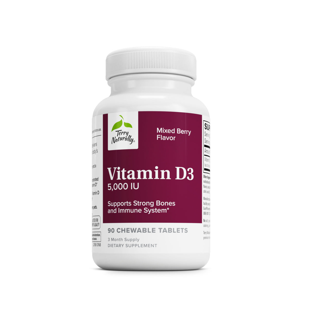 Vitamin D3 5,000IU Chewable (90)