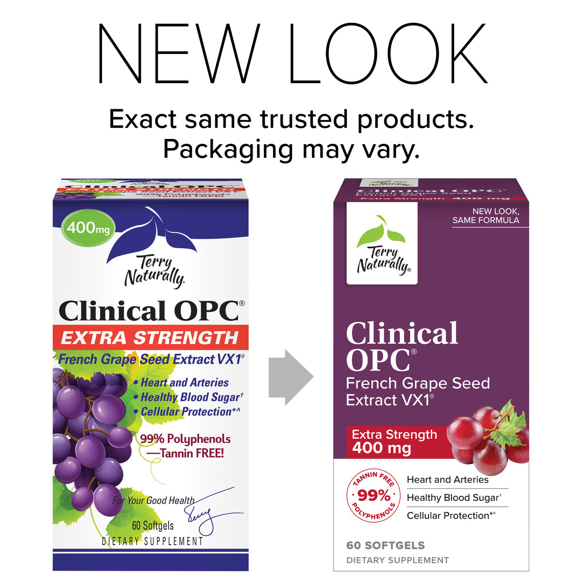 Clinical OPC Extra Strength 400mg (60)