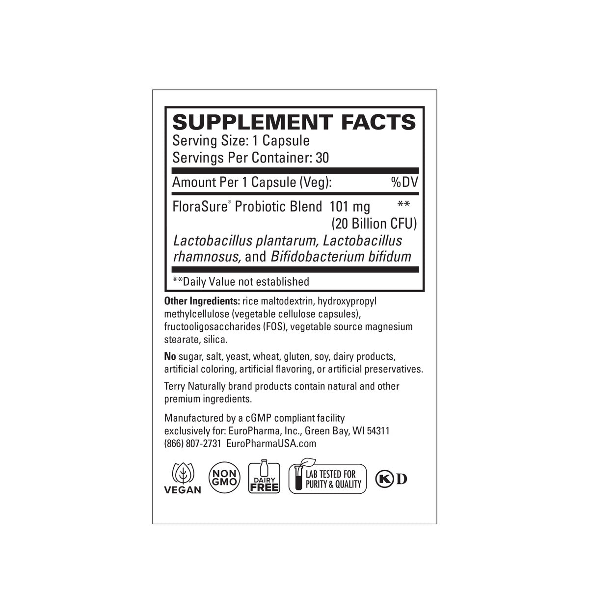 FloraSure Probiotic (30)