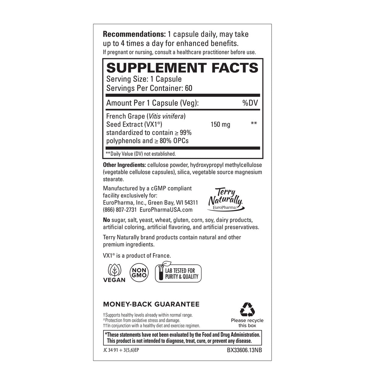 Clinical OPC 150mg (60)