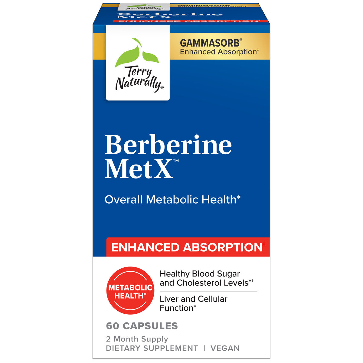 Berberine MetX Enhanced Absorption (60)