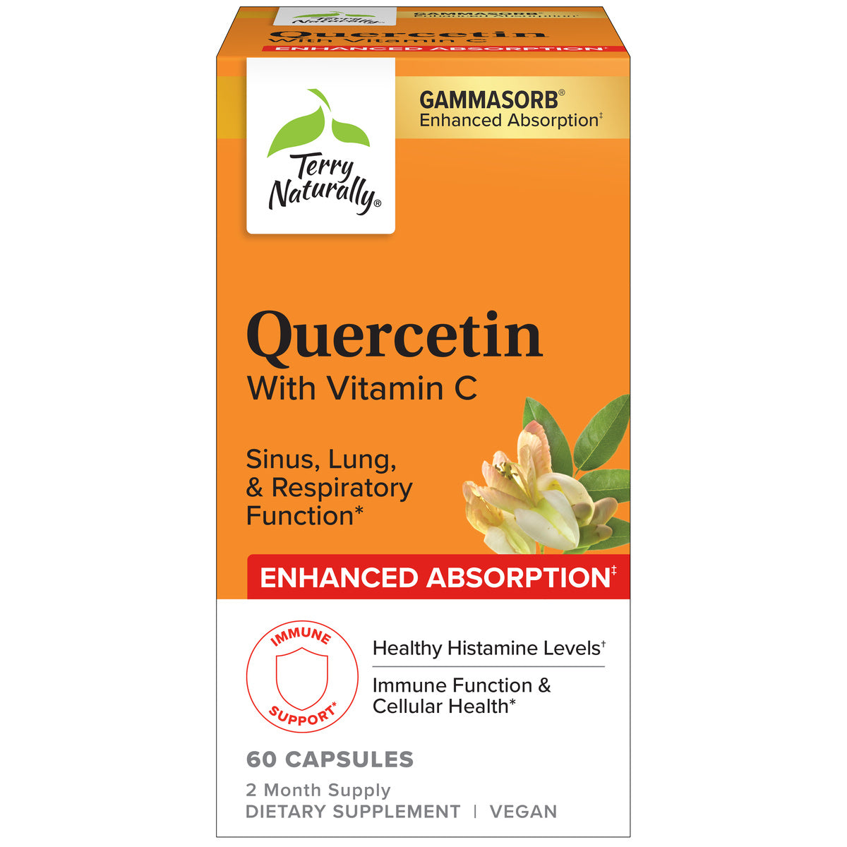 Quercetin w/Vitamin C Enhanced Absorption (60)