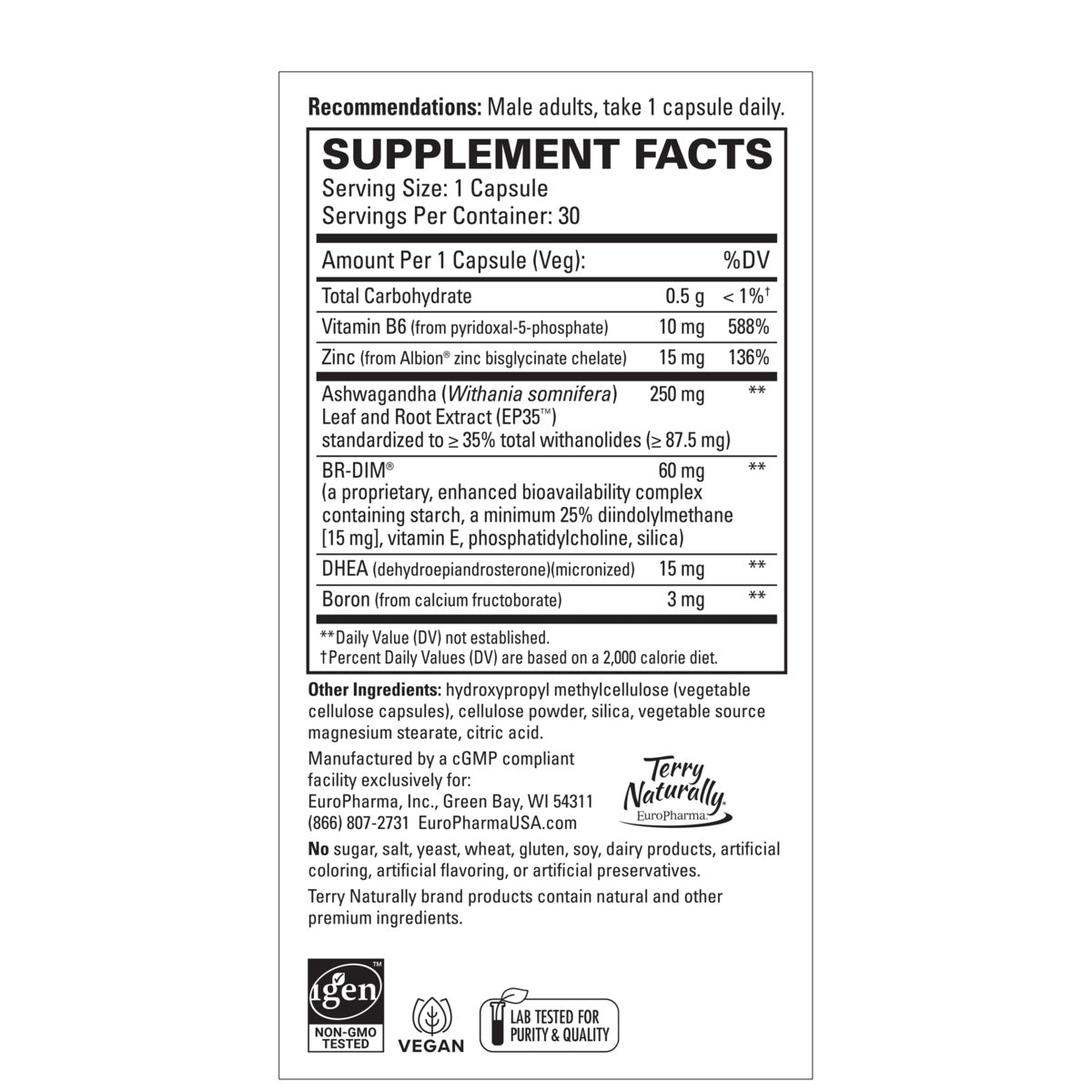 Complete Testosterone Support (30)