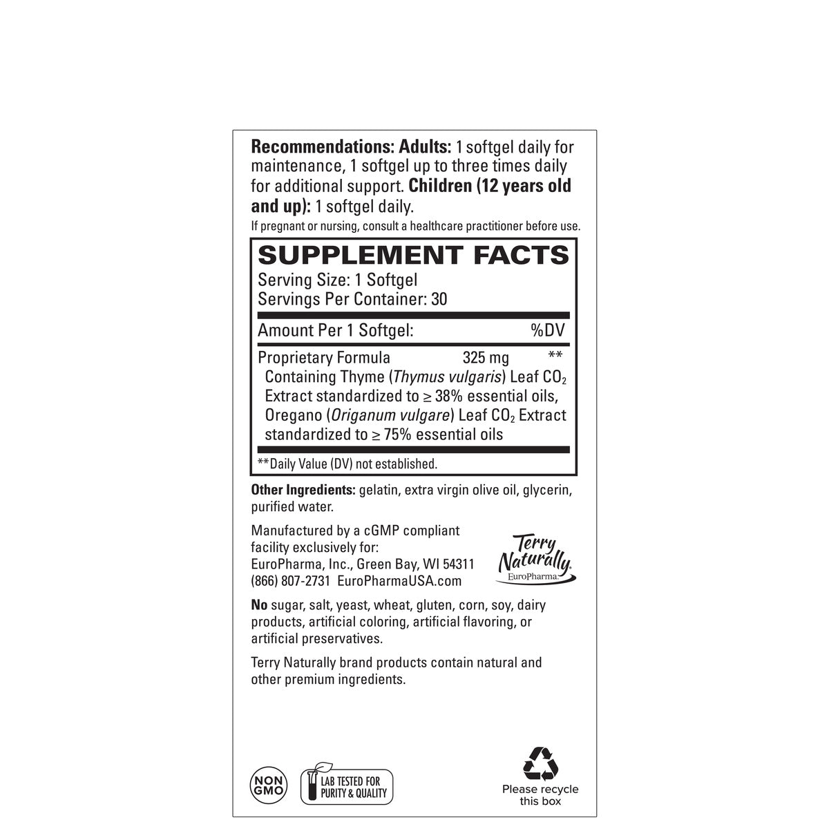 Bacteril Extra Strength (30)