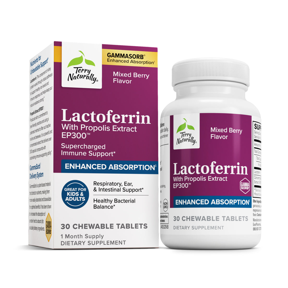 Lactoferrin w/Propolis Extract EP300 (30)