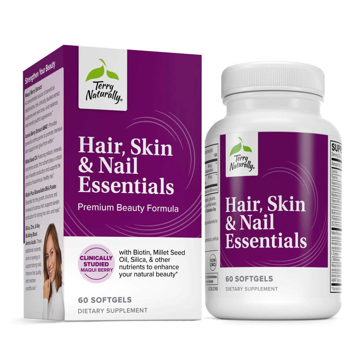 Hair, Skin, & Nail Essentials (60)