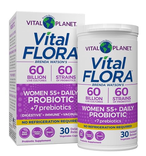 Vital Flora Women 55+ Probiotic - Shelf Stable